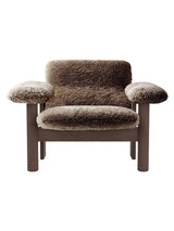Brasilia Lounge Chair, low back, sheepskin fra Audo Copenhagen - 14 - Jacobsen Plus