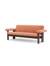 Brasilia Sofa fra Audo Copenhagen - Avalon 012 - Dark Stained Oak - Jacobsen Plus