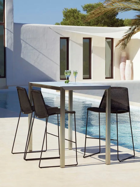 Breeze Barstol fra Cane-line - Black - Jacobsen Plus