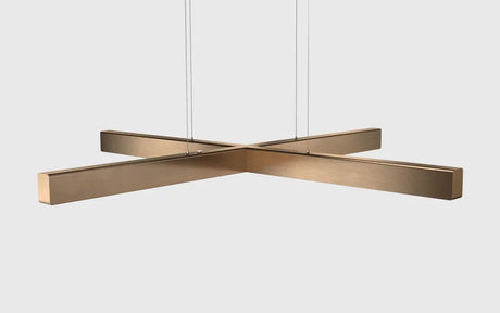 X Model pendel fra Anour - Bruneret messing - Jacobsen Plus