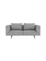 Vipp - Chimney 2-Personers Sofa - Brook - Sort pulverlakeret stel - Jacobsen Plus