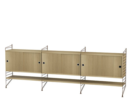 Reol, Living room F fra String - Brun - eg - Jacobsen Plus