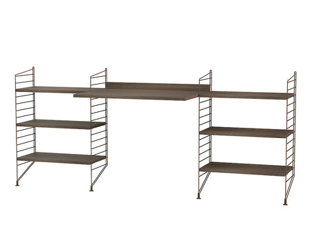 Kontor, bundle D fra String - Brun - valnød - Jacobsen Plus