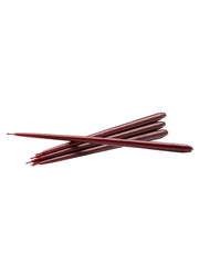 Kertelys til Nagel Lysestage, burgundy red fra STOFF Nagel