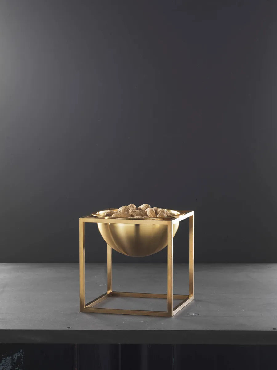 Lille Kubus Skål, guldbelagt fra Audo Copenhagen