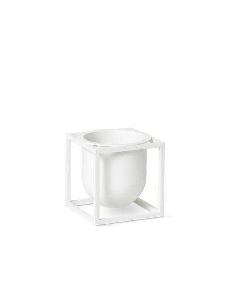 Kubus Flowerpot 10, hvid fra Audo Copenhagen - 1 - Jacobsen Plus