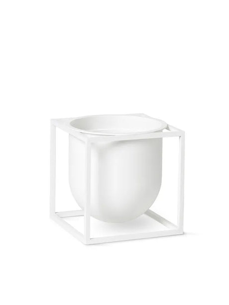 Kubus Flowerpot 14, hvid fra Audo Copenhagen - 1 - Jacobsen Plus