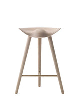 ML42 Barstol 69 cm fra Audo Copenhagen - Eg - messing - Jacobsen Plus