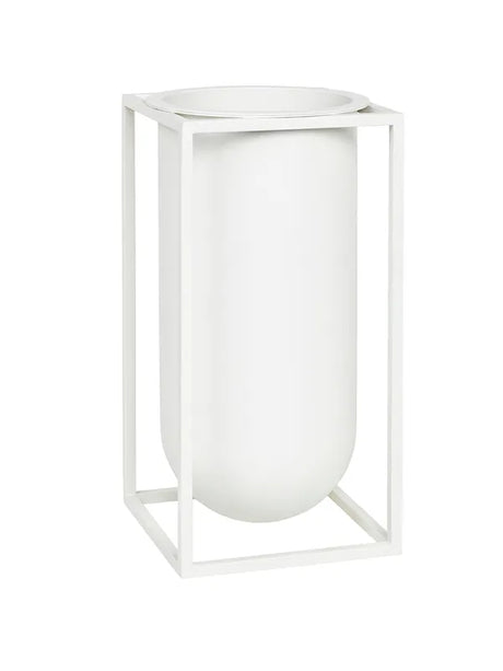 Kubus Vase Lolo, hvid fra Audo Copenhagen - 1 - Jacobsen Plus