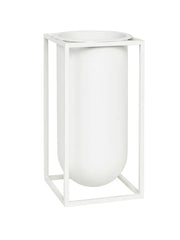 Kubus Vase Lolo, hvid fra Audo Copenhagen