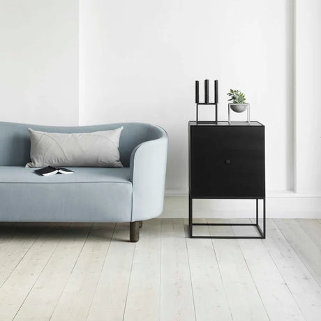 Mingle Sofa fra Audo Copenhagen - Natural Oak - Sheepskin Moonlight - Jacobsen Plus