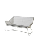 Breeze 2-pers. Loungesofa fra Cane-line - White grey / Taupe, Cane-line Natté - Jacobsen Plus