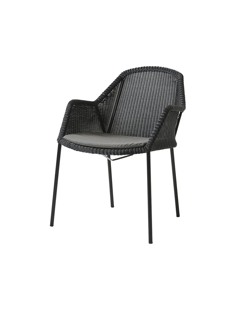 Breeze Havestol m. Armlæn, stabelbar fra Cane-line