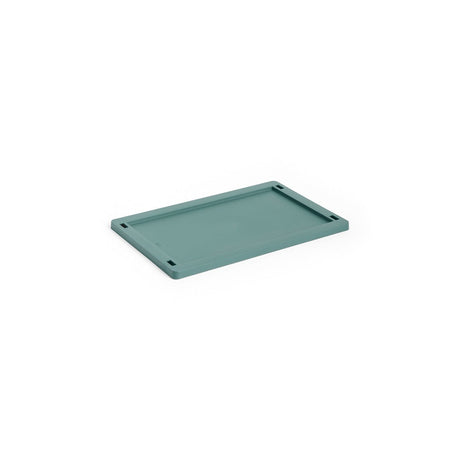 Colour crate låg, small fra Hay - Dark green - Jacobsen Plus