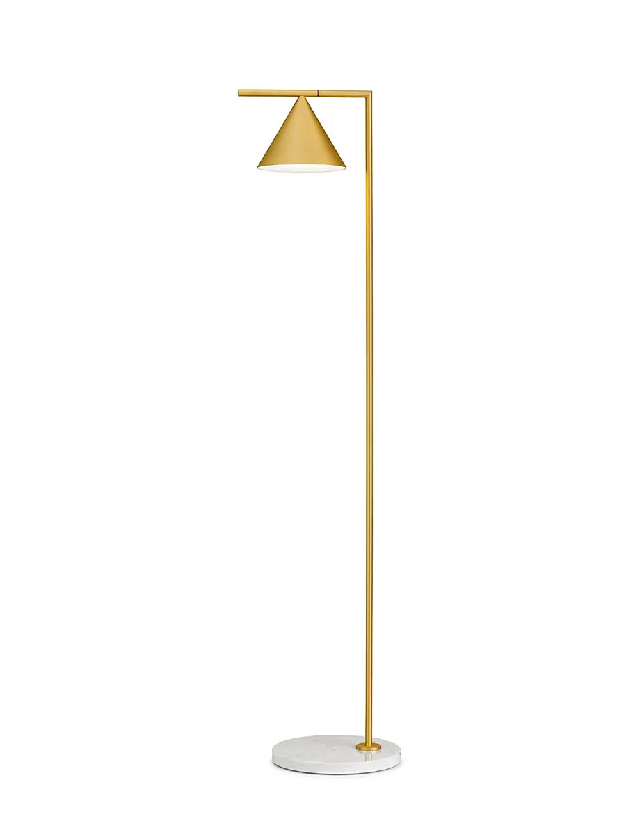 Captain Flint Gulvlampe fra Flos - Brushed brass - Jacobsen Plus