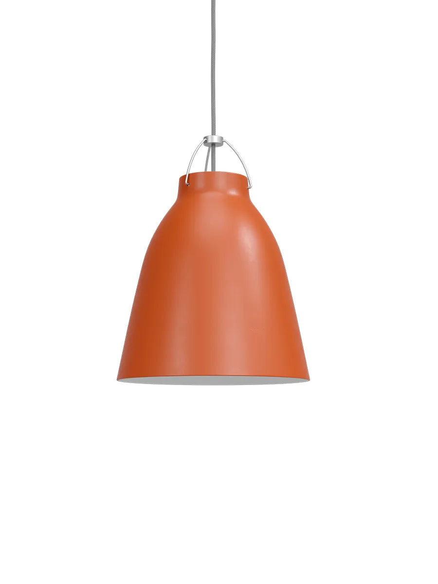 Caravaggio Pendel, matt fra Fritz Hansen - P2 (Ø258mm) / Rusty Red - Jacobsen Plus