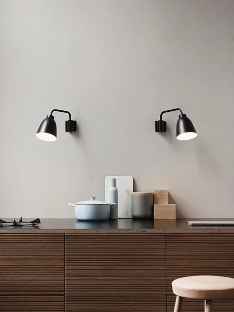 Caravaggio Read væglampe fra Fritz Hansen - Sort - Jacobsen Plus