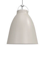 Caravaggio Pendel, matt fra Fritz Hansen - P3 (Ø400mm) / Warm Grey - Jacobsen Plus