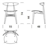 CH33 Stolen af Hans J. Wegner - 5 - Jacobsen Plus