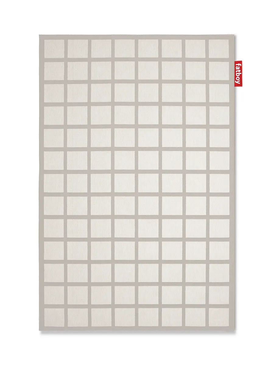 Carpretty Grand tæppe fra Fatboy - Checky - cream-white - Jacobsen Plus