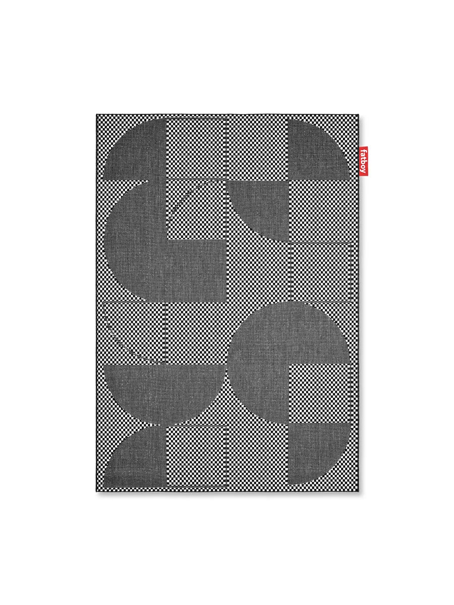 Carpretty Petit tæppe fra Fatboy - Jigsaw - black-white - Jacobsen Plus