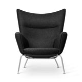 CH445 Wing Chair af Hans J. Wegner - Tekstil: Divina Melange 180 - Jacobsen Plus
