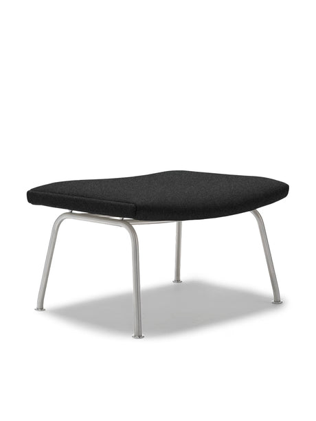 CH446 Skammel af Hans J. Wegner - Tekstil: Divina Melange 180 - Jacobsen Plus