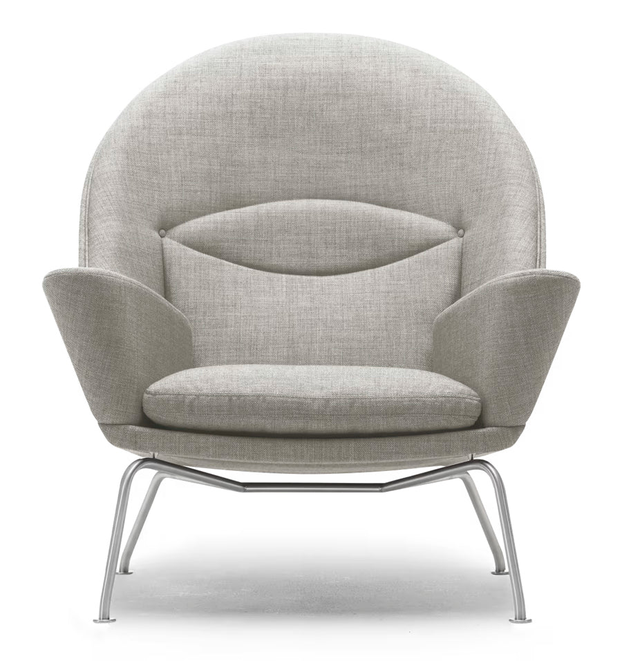 CH468 Oculus Chair af Hans J. Wegner - Tekstil: Mood 1101 - Jacobsen Plus