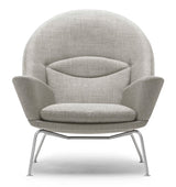 CH468 Oculus Chair af Hans J. Wegner - Tekstil: Mood 1101 - Jacobsen Plus
