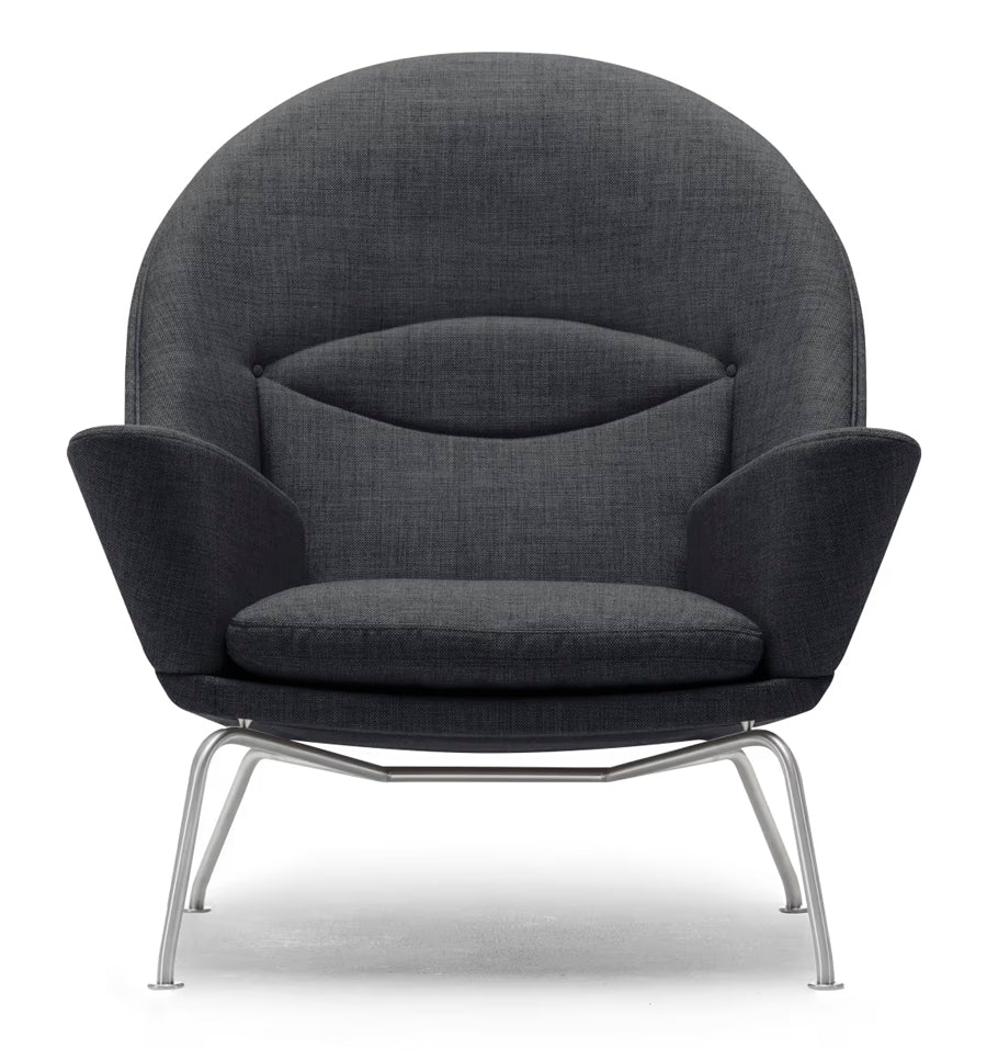 CH468 Oculus Chair af Hans J. Wegner - Tekstil: Mood 2101 - Jacobsen Plus