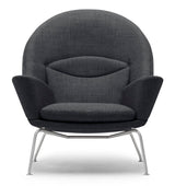 CH468 Oculus Chair af Hans J. Wegner - Tekstil: Mood 2101 - Jacobsen Plus