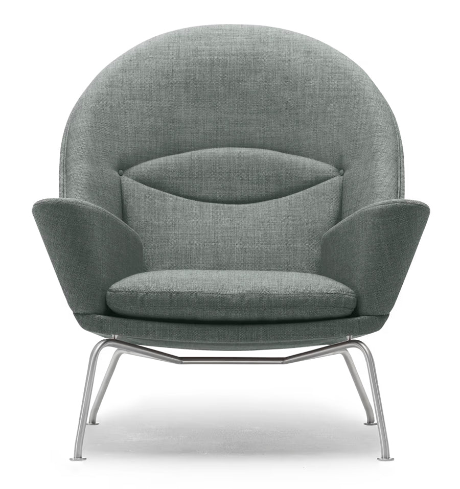 CH468 Oculus Chair af Hans J. Wegner - Tekstil: Fiord 151 - Jacobsen Plus