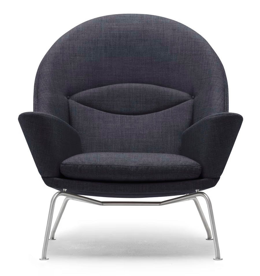 CH468 Oculus Chair af Hans J. Wegner - Tekstil: Fiord 191 - Jacobsen Plus