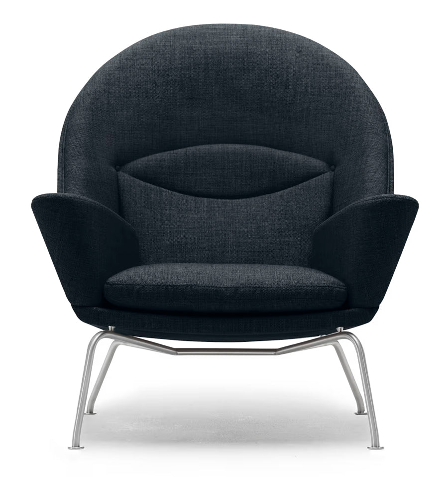 CH468 Oculus Chair af Hans J. Wegner - Tekstil: Hallingdal 180 - Jacobsen Plus