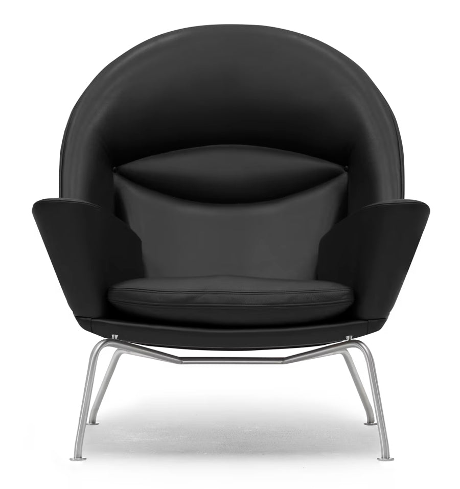 CH468 Oculus Chair af Hans J. Wegner - Læder: Thor 301 - Jacobsen Plus