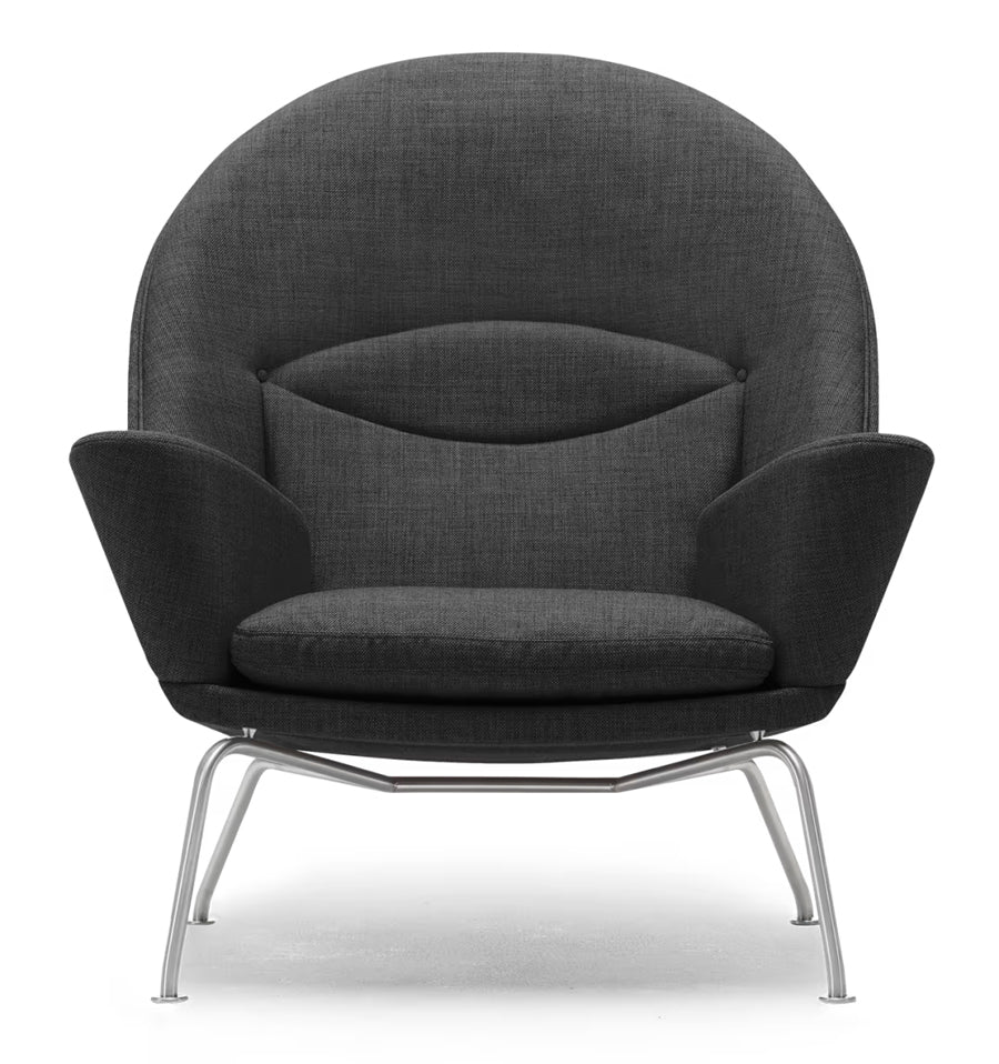 CH468 Oculus Chair af Hans J. Wegner - Tekstil: Fiord 171 - Jacobsen Plus