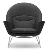CH468 Oculus Chair af Hans J. Wegner - Tekstil: Fiord 171 - Jacobsen Plus