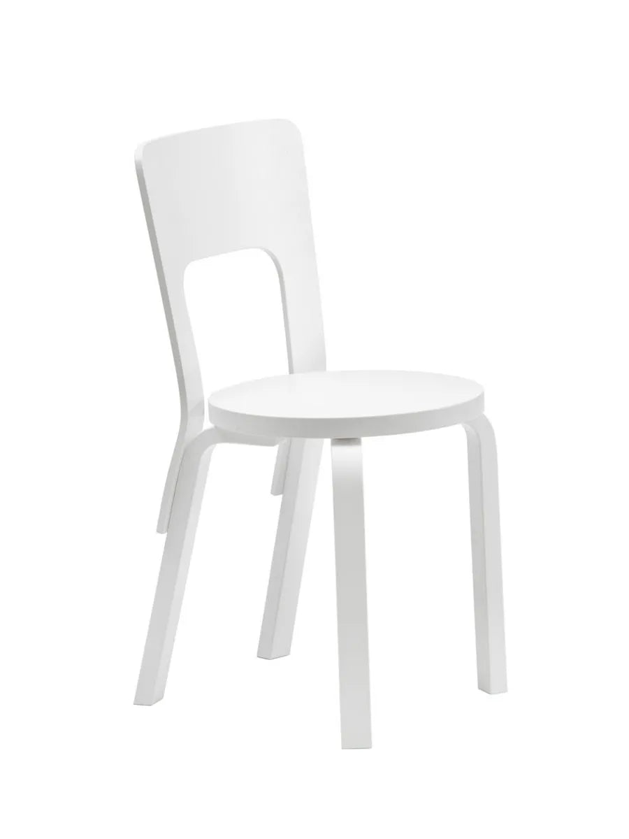 Chair 66 fra Artek - Hvid - Jacobsen Plus