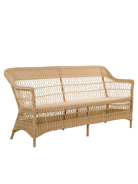 Charlot 3-pers Sofa fra Sika-Design - Natur / Ingen hynde - Jacobsen Plus