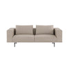 Chestnut - Sort pulverlakeret stel