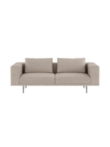 Vipp - Loft 2-Personers Sofa - Chestnut - Rustfrit stål stel - Jacobsen Plus