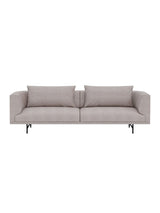 Vipp - Chimney 3-Personers Sofa - Chestnut - Sort pulverlakeret stel - Jacobsen Plus