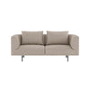 Chestnut - Sort pulverlakeret stel