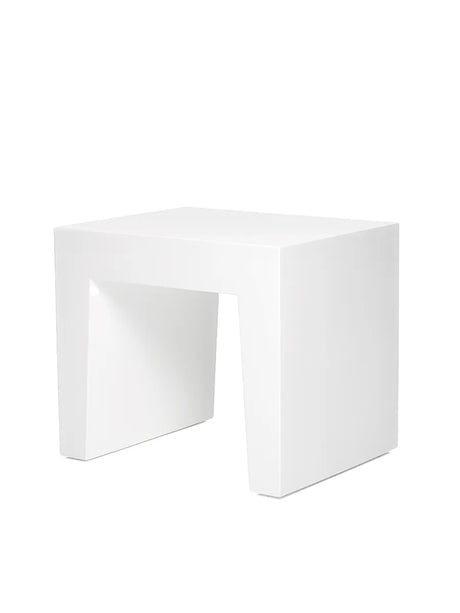 Concrete taburet fra Fatboy - White - Jacobsen Plus