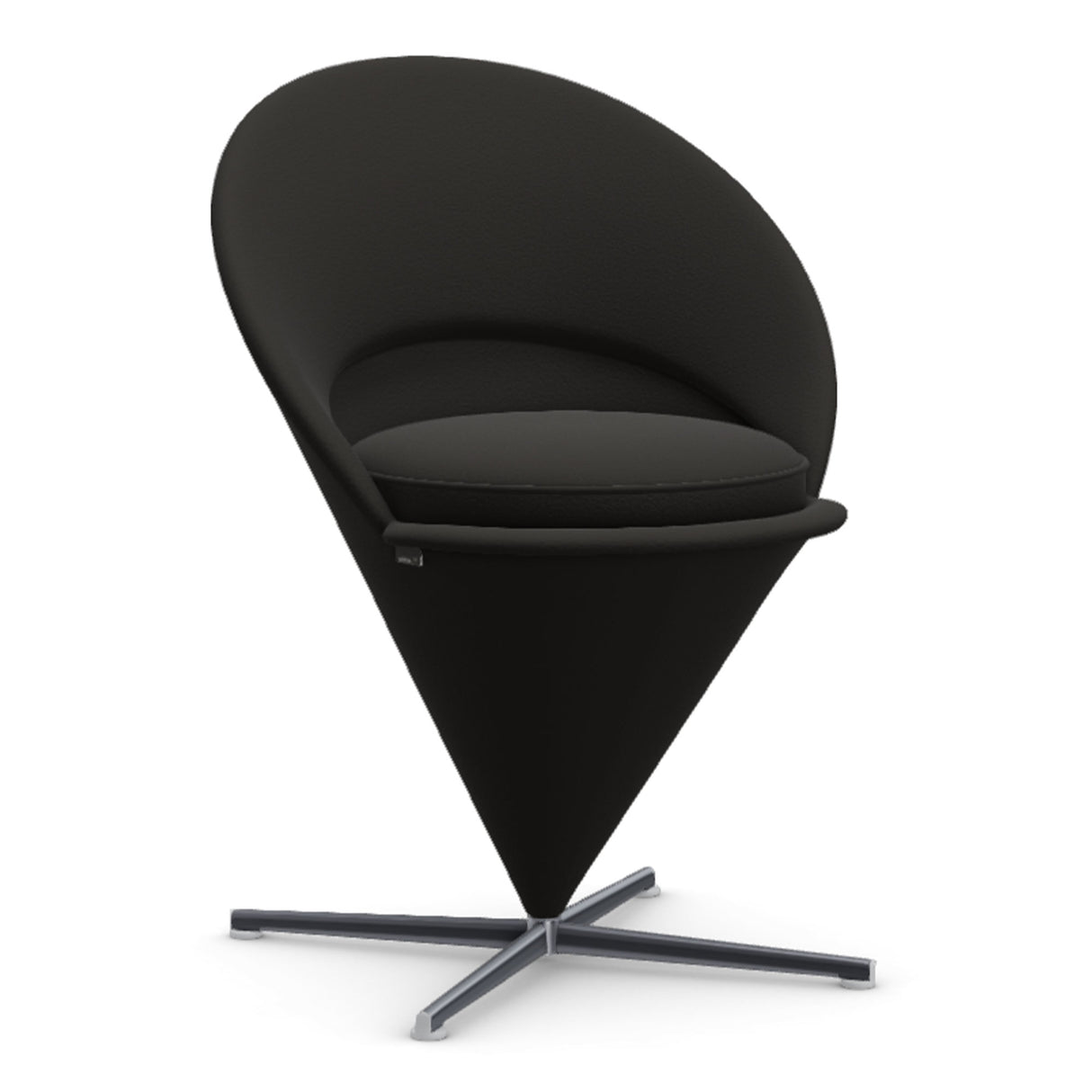 Cone Chair af Verner Panton - Tonus 01 black - Jacobsen Plus