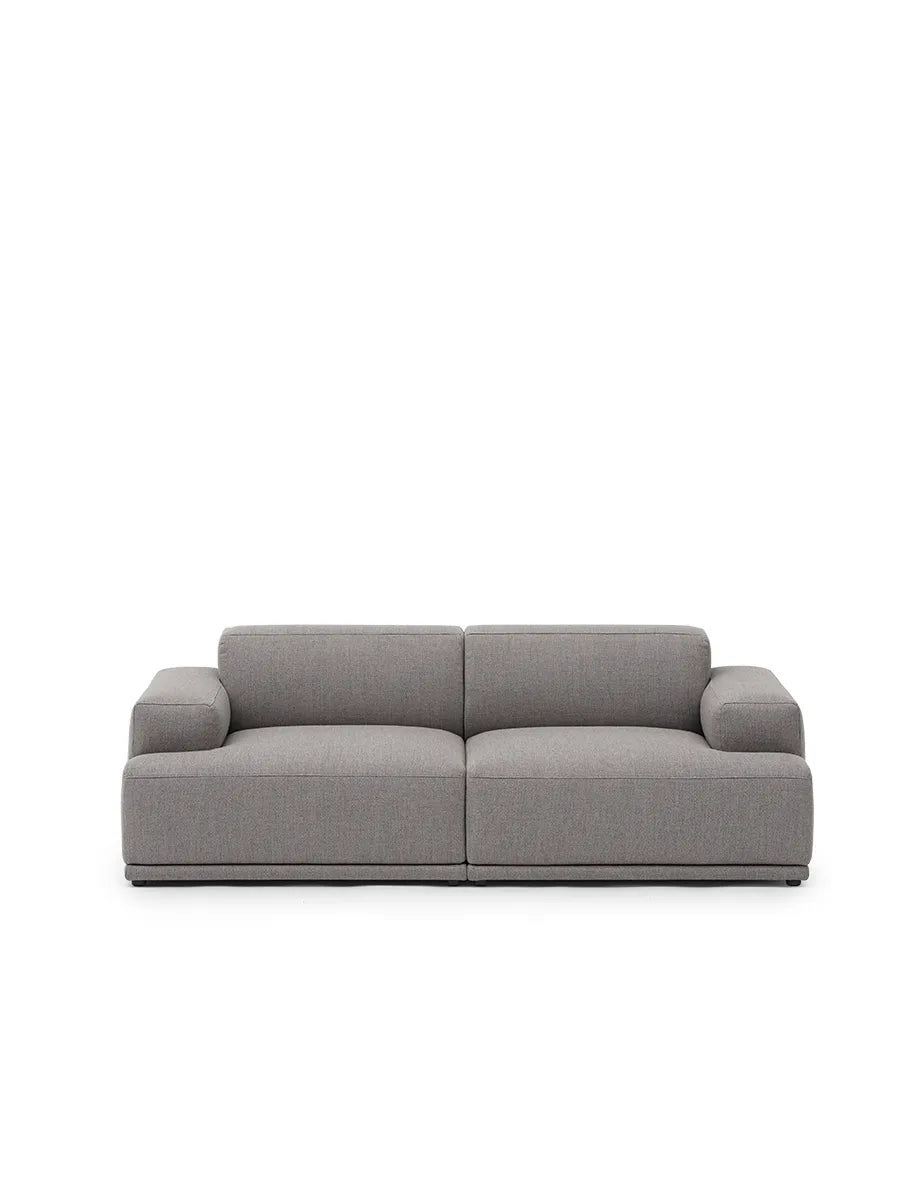Connect Soft Modular 2 pers. sofa, kombination 1 fra Muuto - Re-Wool 128 - Jacobsen Plus