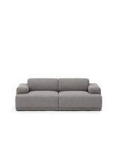 Connect Soft Modular 2 pers. sofa, kombination 1 fra Muuto - Re-Wool 128 - Jacobsen Plus