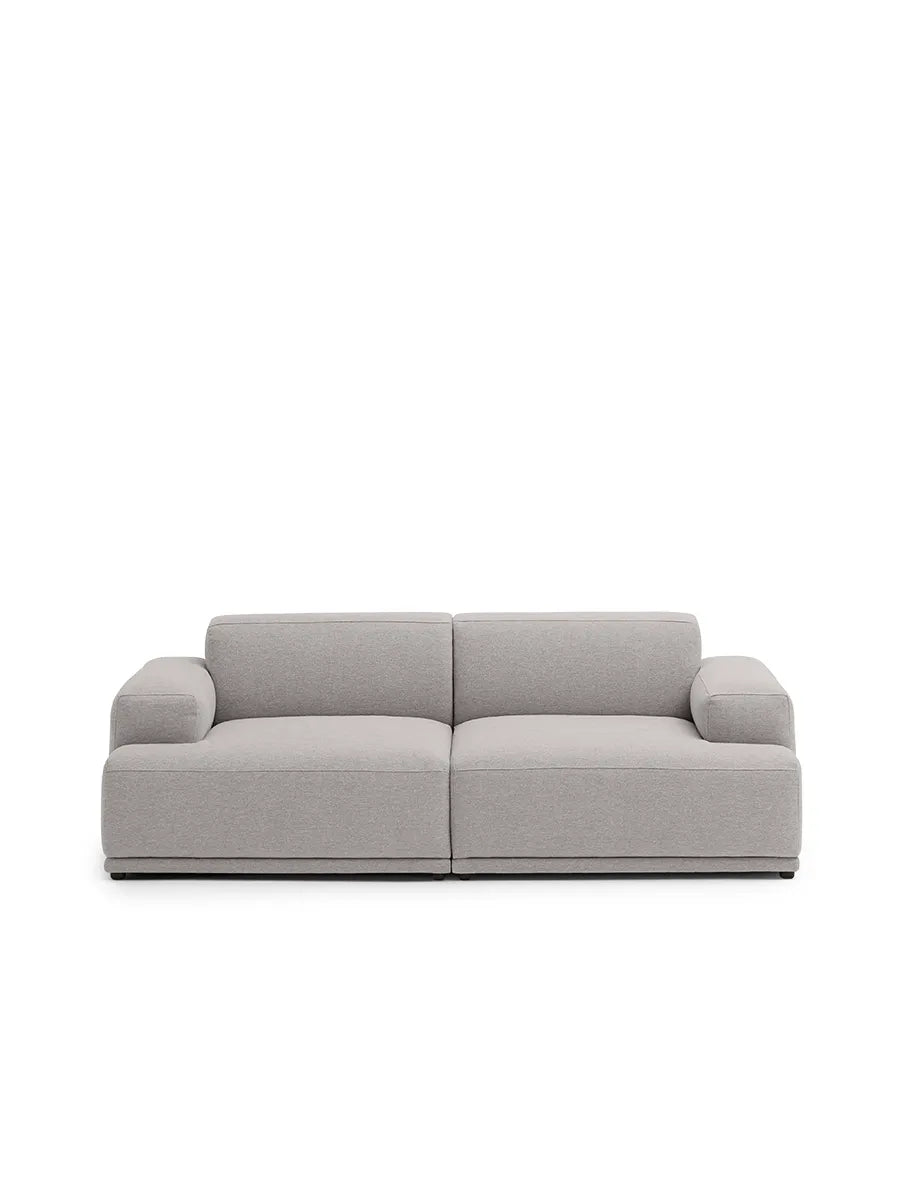 Connect Soft Modular 2 pers. sofa, kombination 1 fra Muuto - Clay 12 - Jacobsen Plus