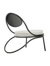 Copacabana Lounge Chair, black semi matt fra GUBI - 5 - Jacobsen Plus