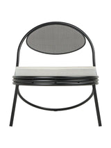 Copacabana Lounge Chair, black semi matt fra GUBI - 6 - Jacobsen Plus